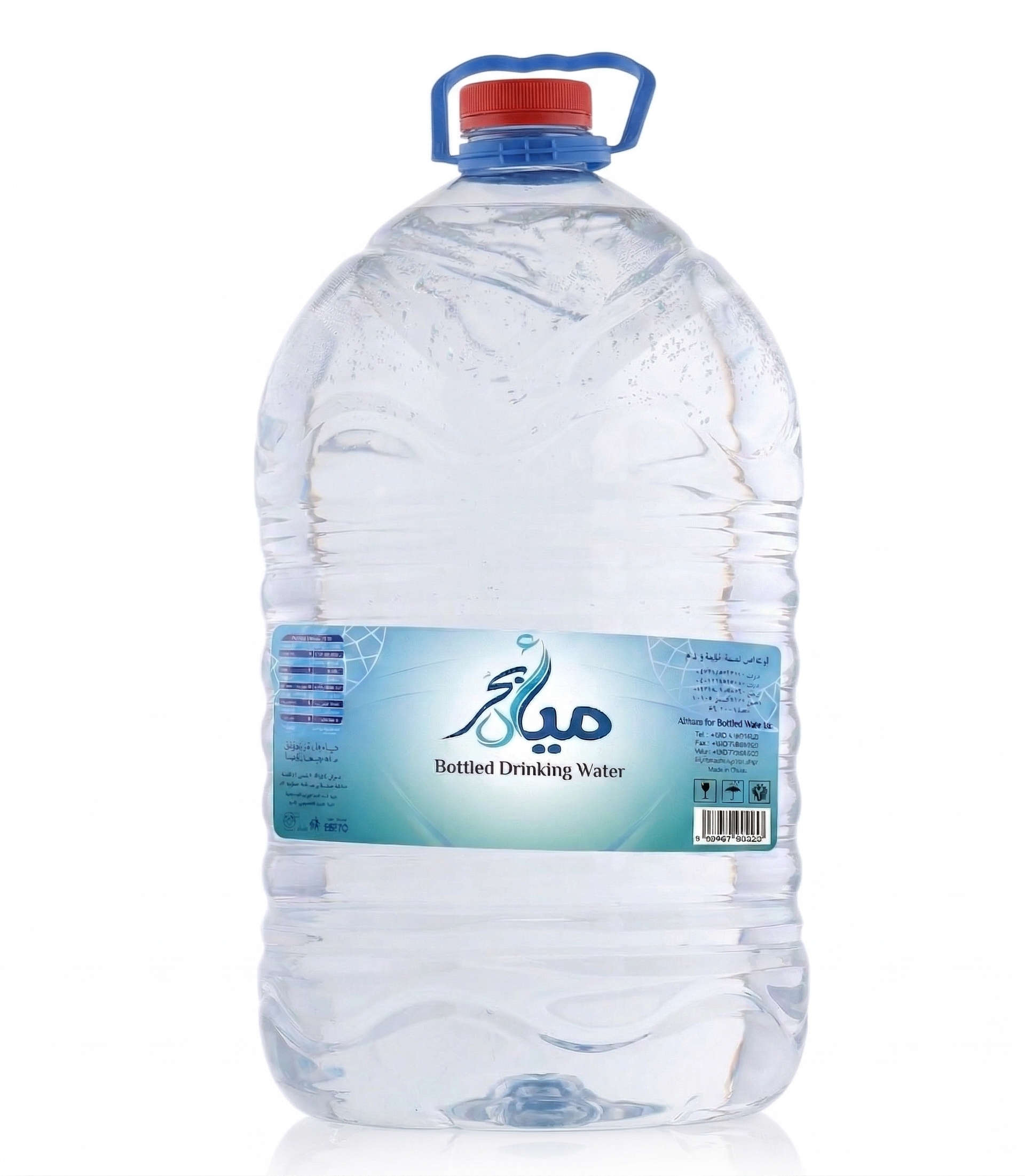 عبوة ماء غير مرتجعة